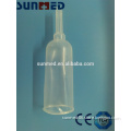 Self adhesive silicone male external catheter